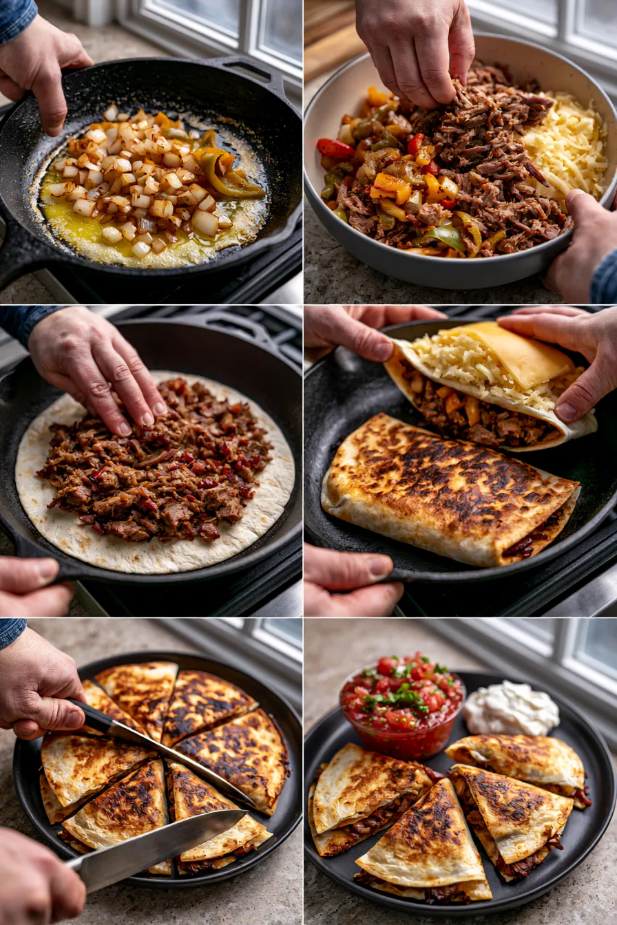 Smoked Beef Quesadillas