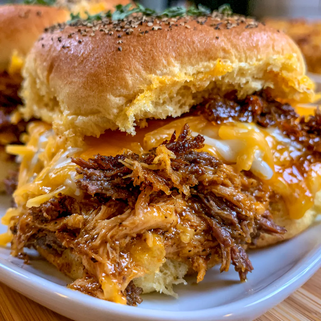 Smoked Beef Ranch Sliders
