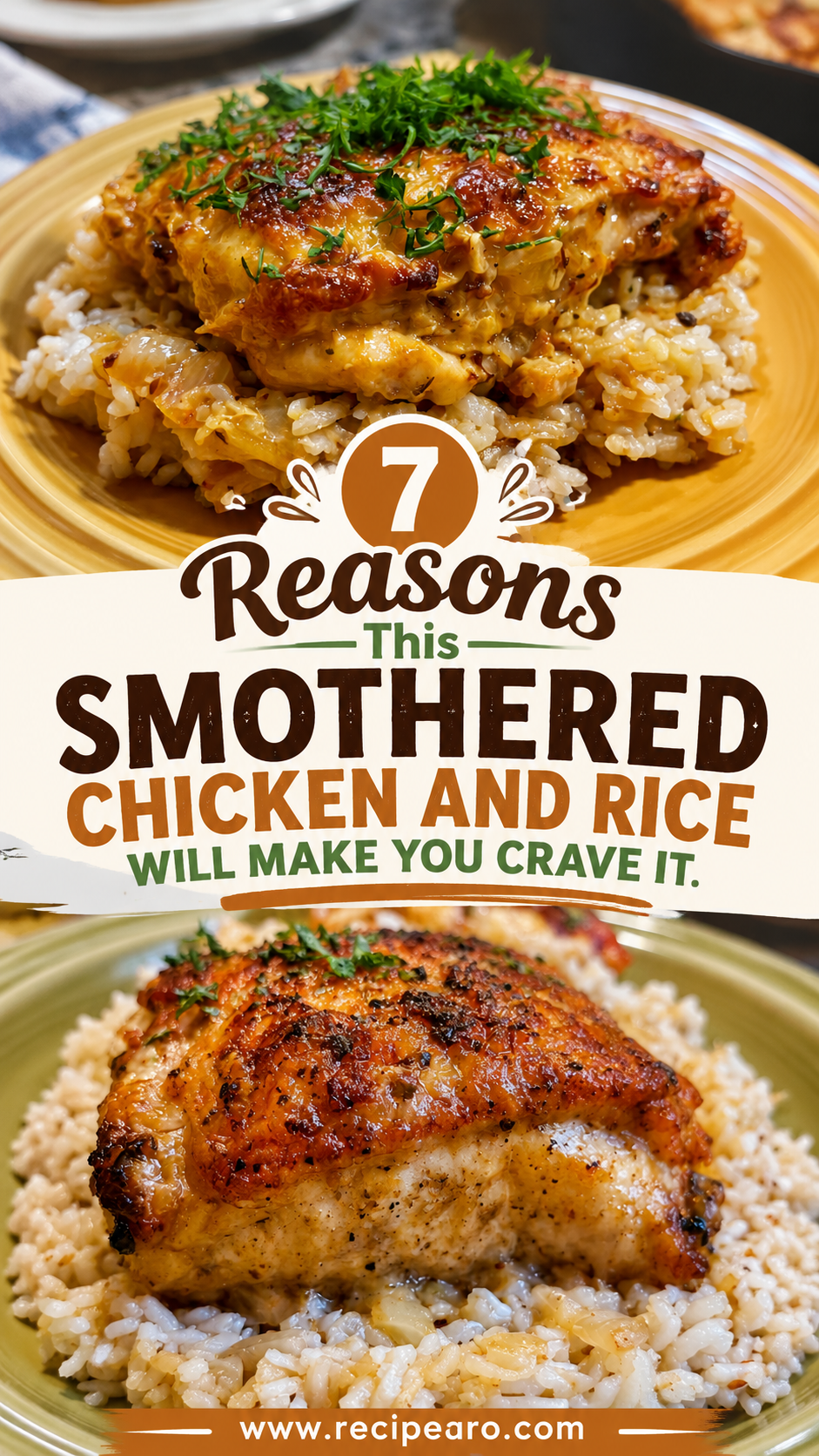 Smothered Chicken and Rice