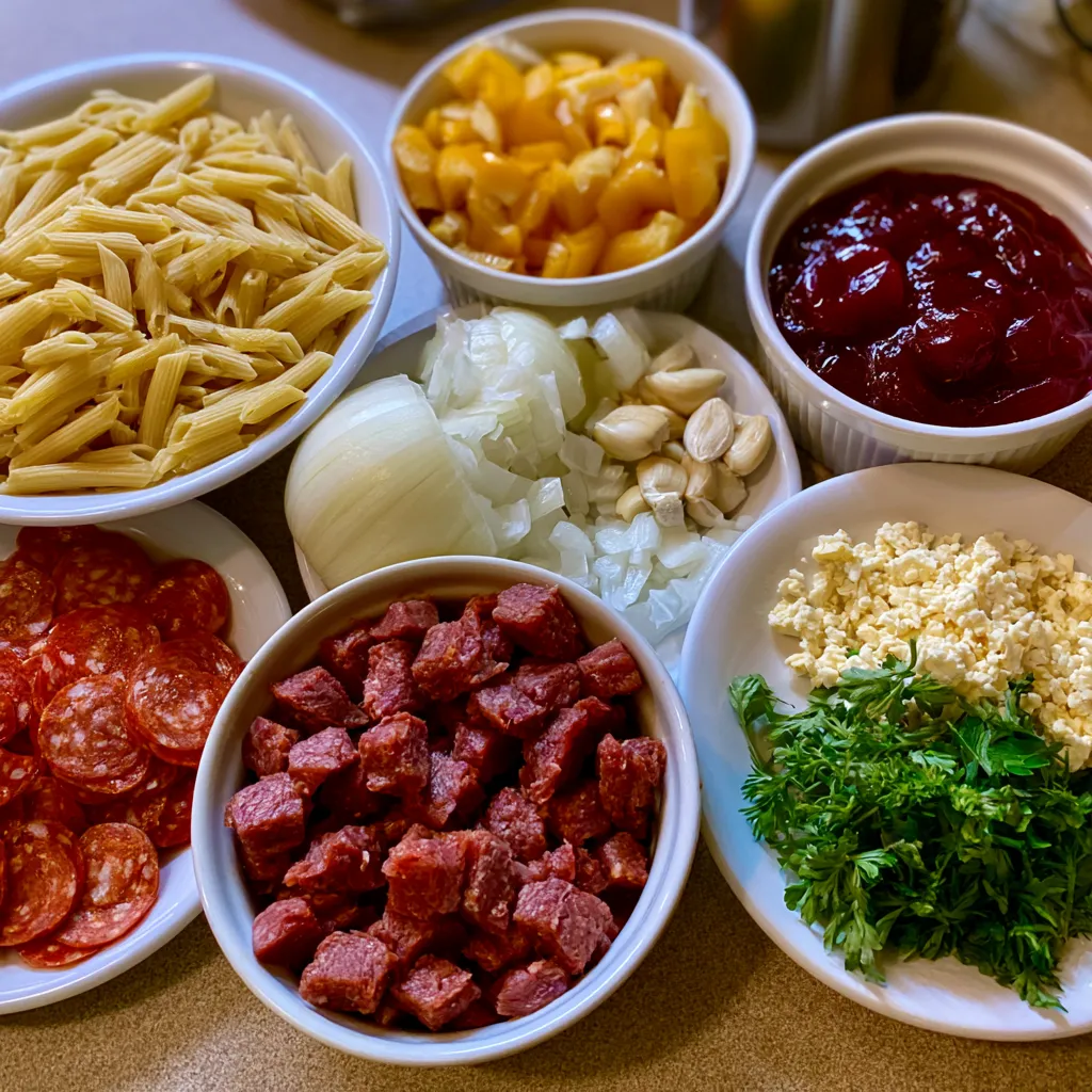 Spicy Cajun Beef Pasta