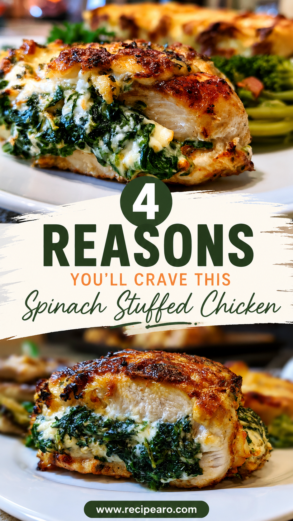 Spinach Stuffed Chicken