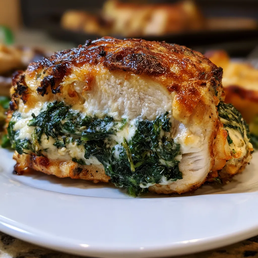 Spinach Stuffed Chicken