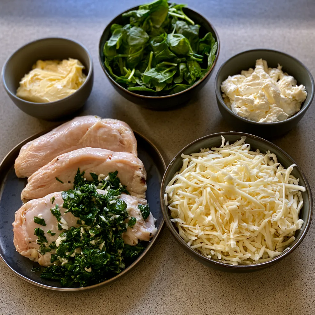 Spinach Stuffed Chicken