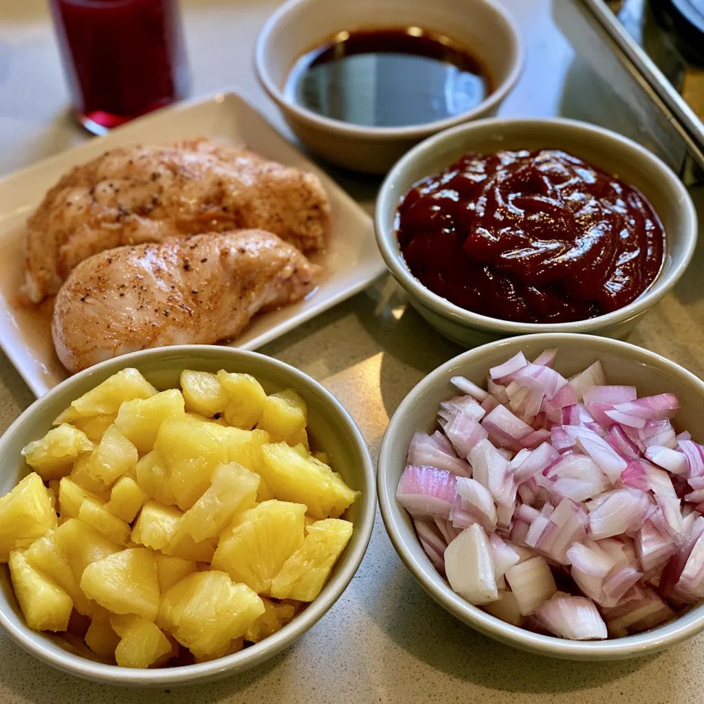 Sweet Hawaiian Crockpot Chicken