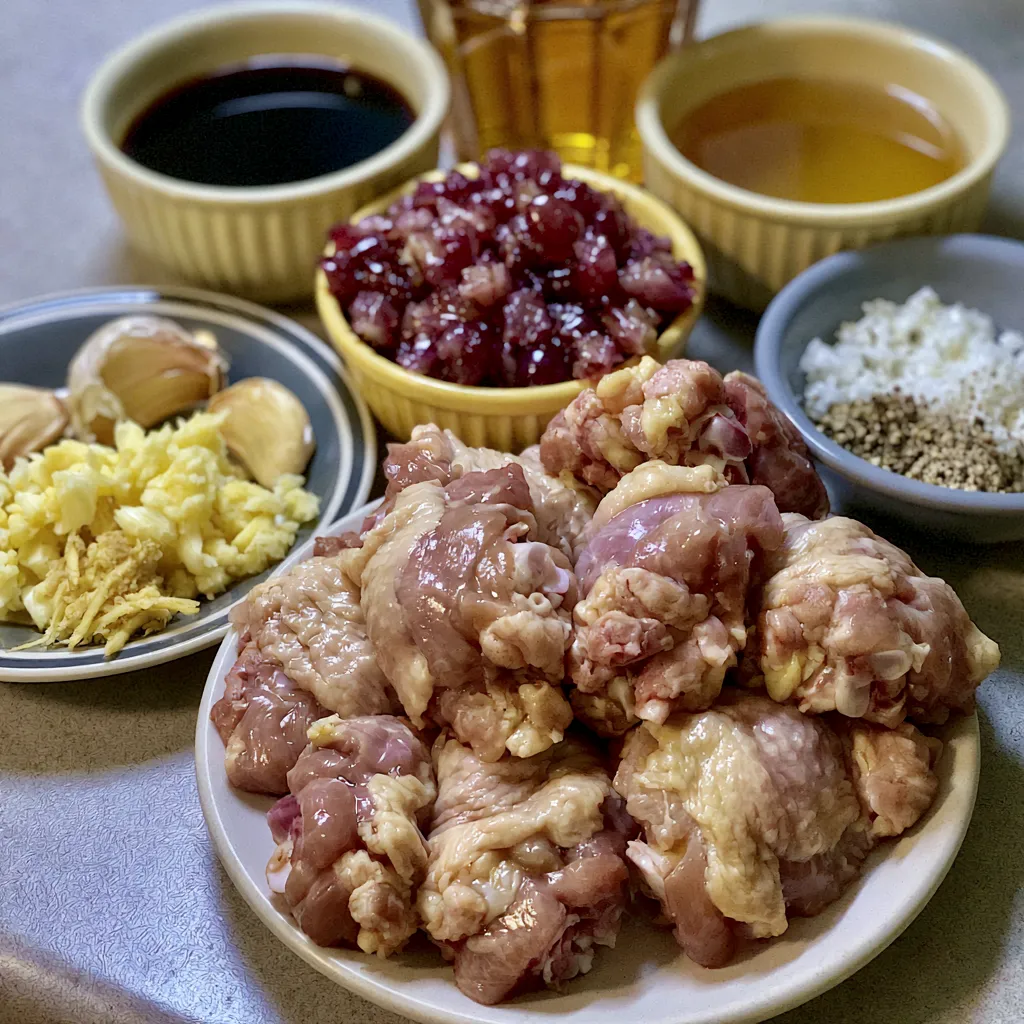 Sweet and Sticky Chicken Dinner