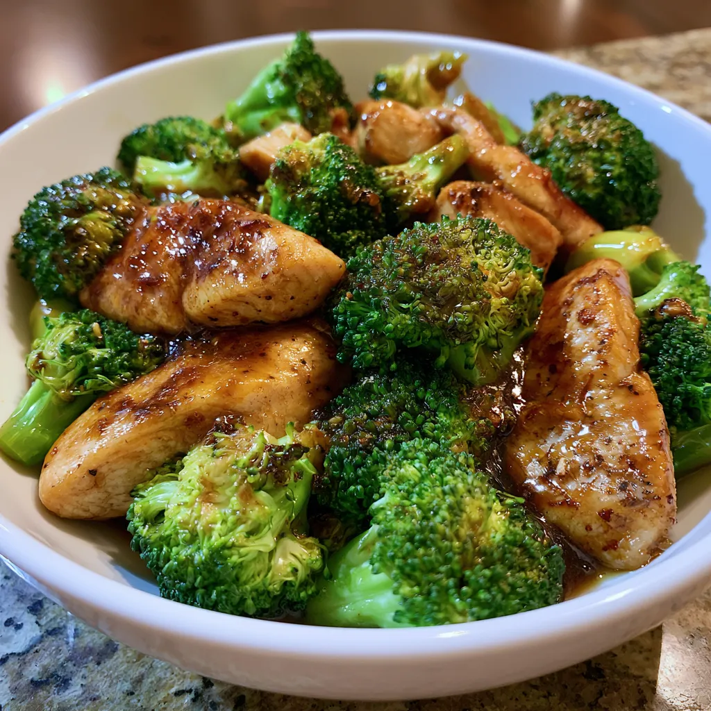 Teriyaki Chicken With Broccoli