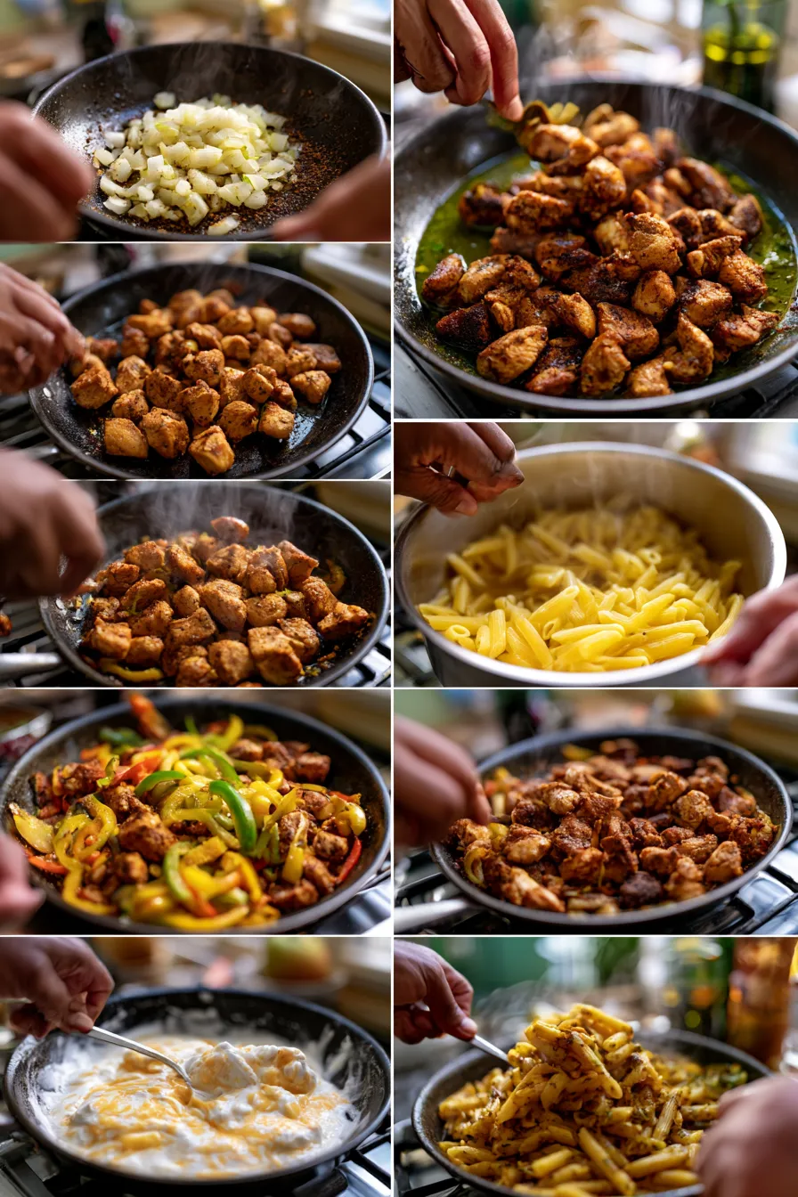 authentic jerk chicken rasta pasta