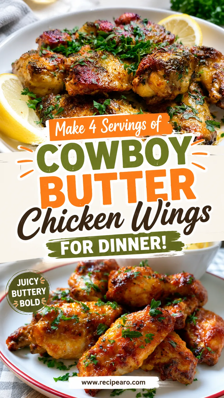 cowboy butter chicken wings