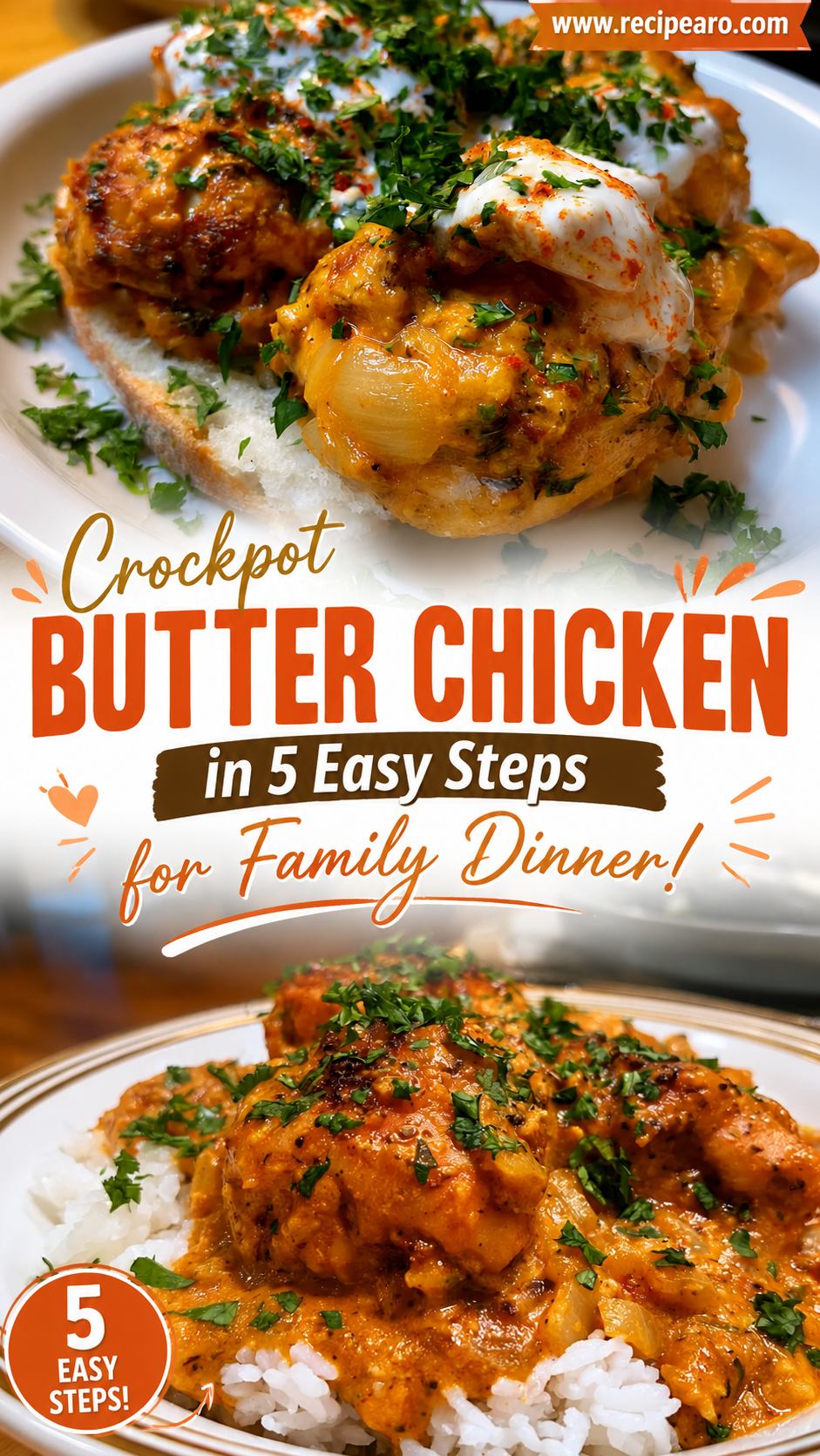 crockpot butter chicken
