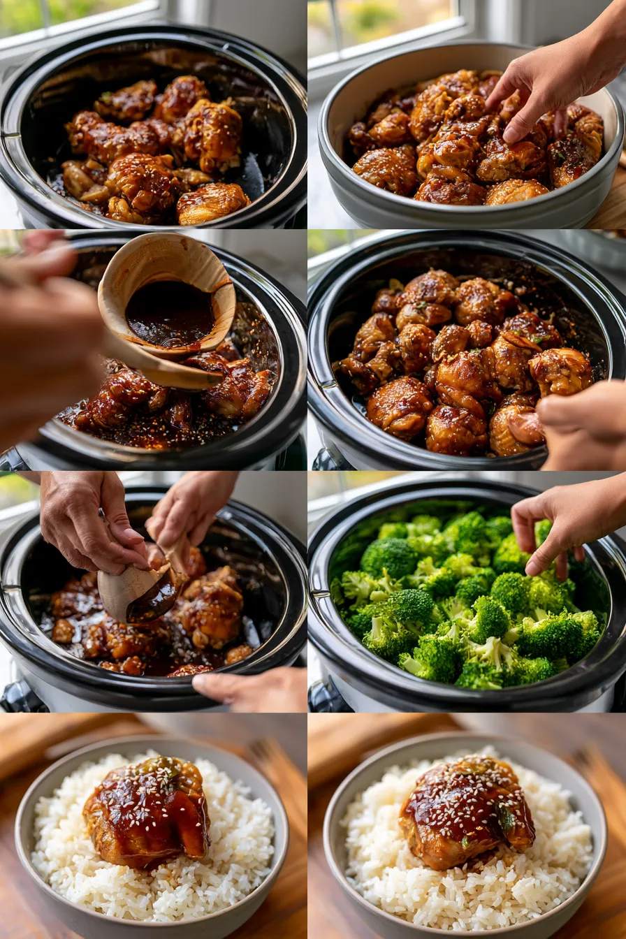 crockpot teriyaki chicken