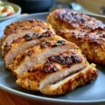 juicy air fryer grilled chicken