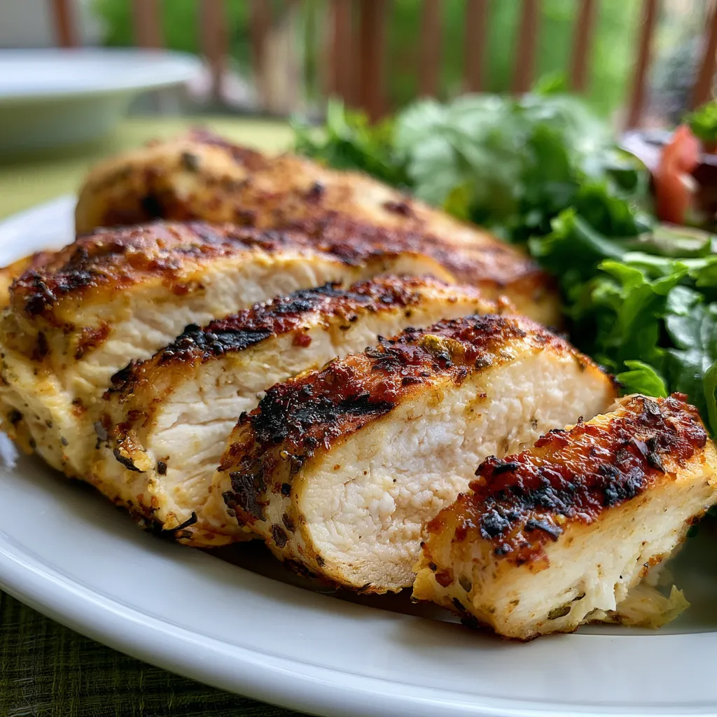 juicy air fryer grilled chicken