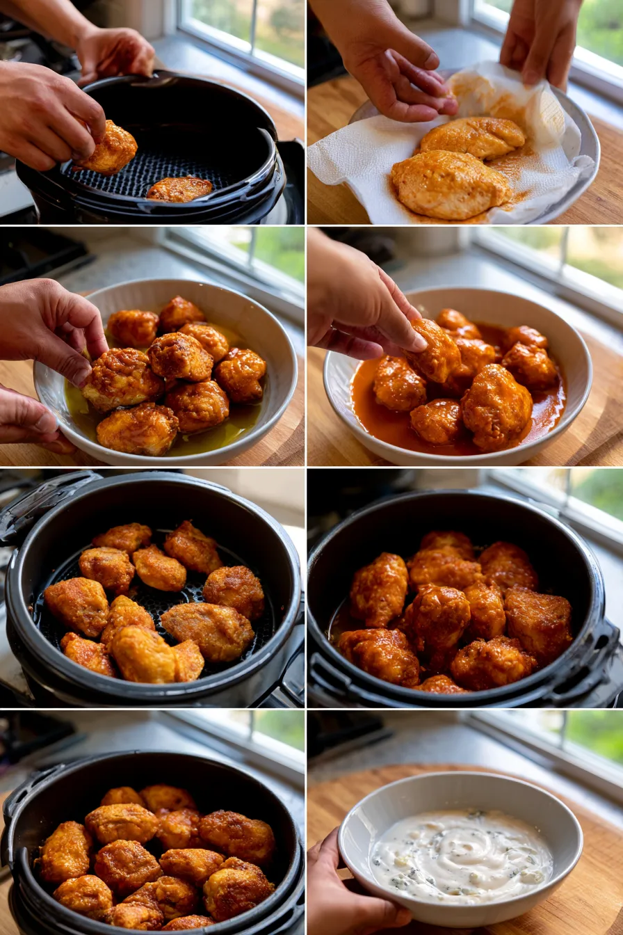 air fryer buffalo chicken