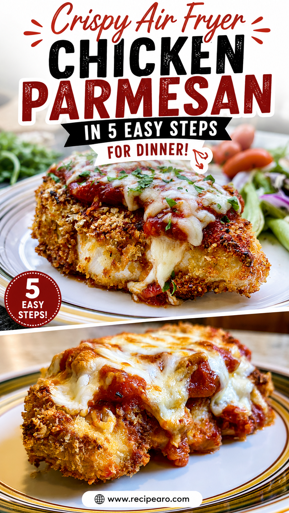 air fryer chicken parmesan