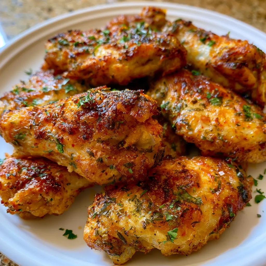 air fryer chicken wings super crispy