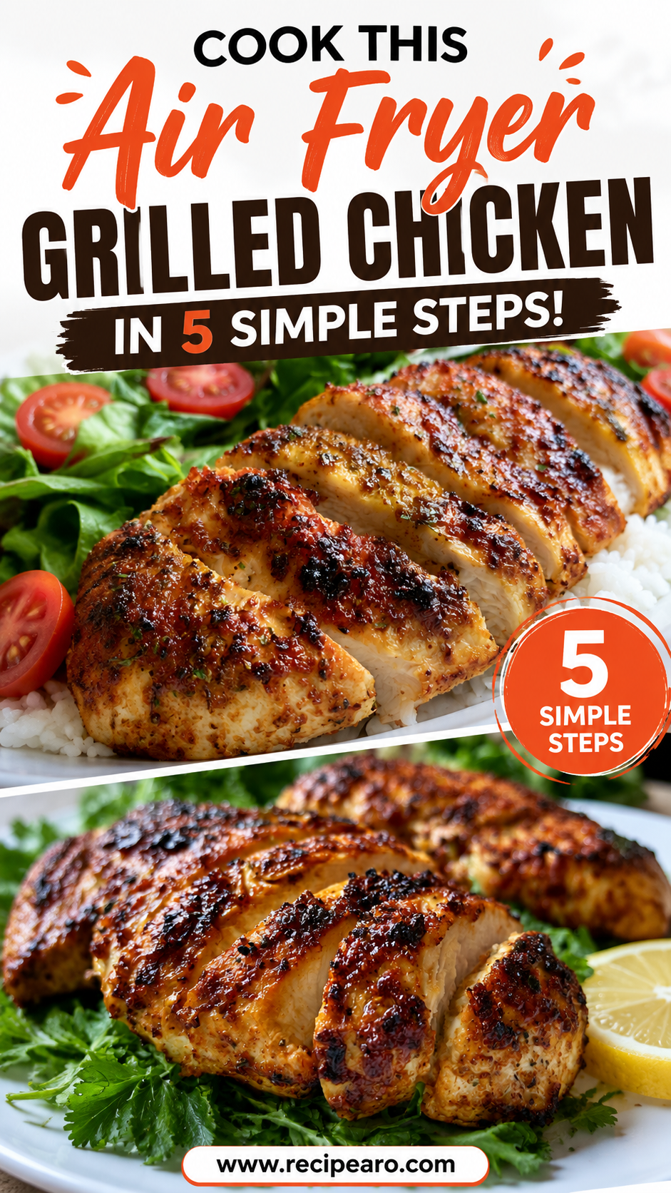 air fryer grilled chicken