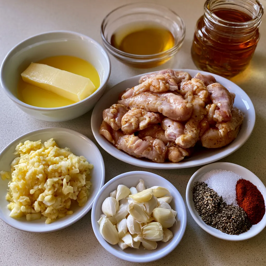 air fryer honey butter garlic chicken tenders