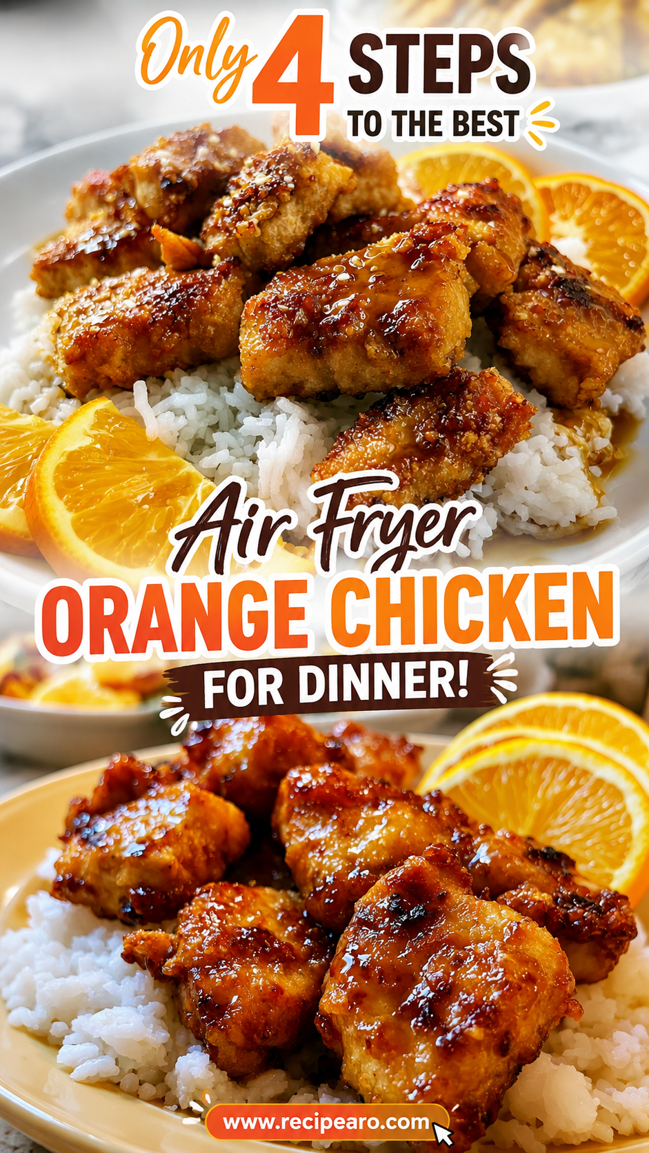 air fryer orange chicken