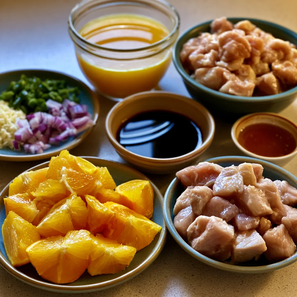 air fryer orange chicken