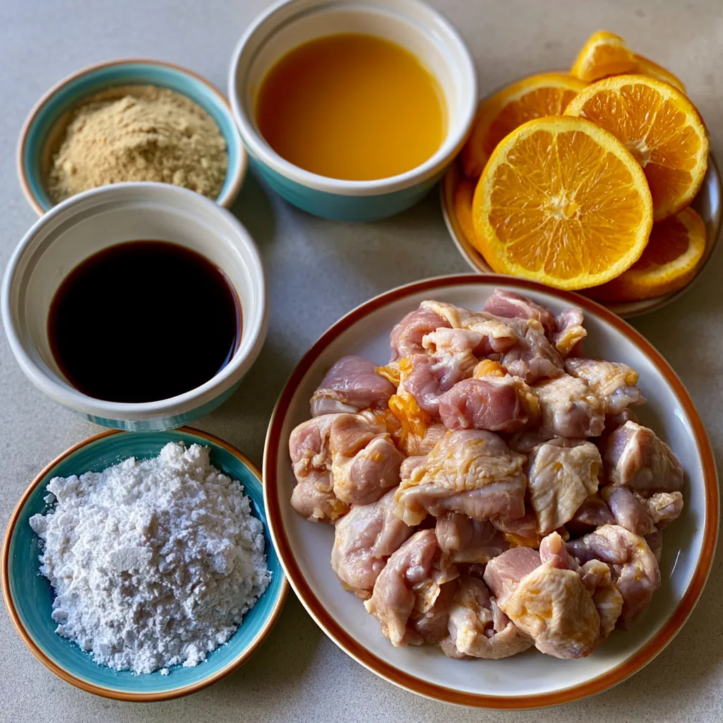 air fryer orange chicken