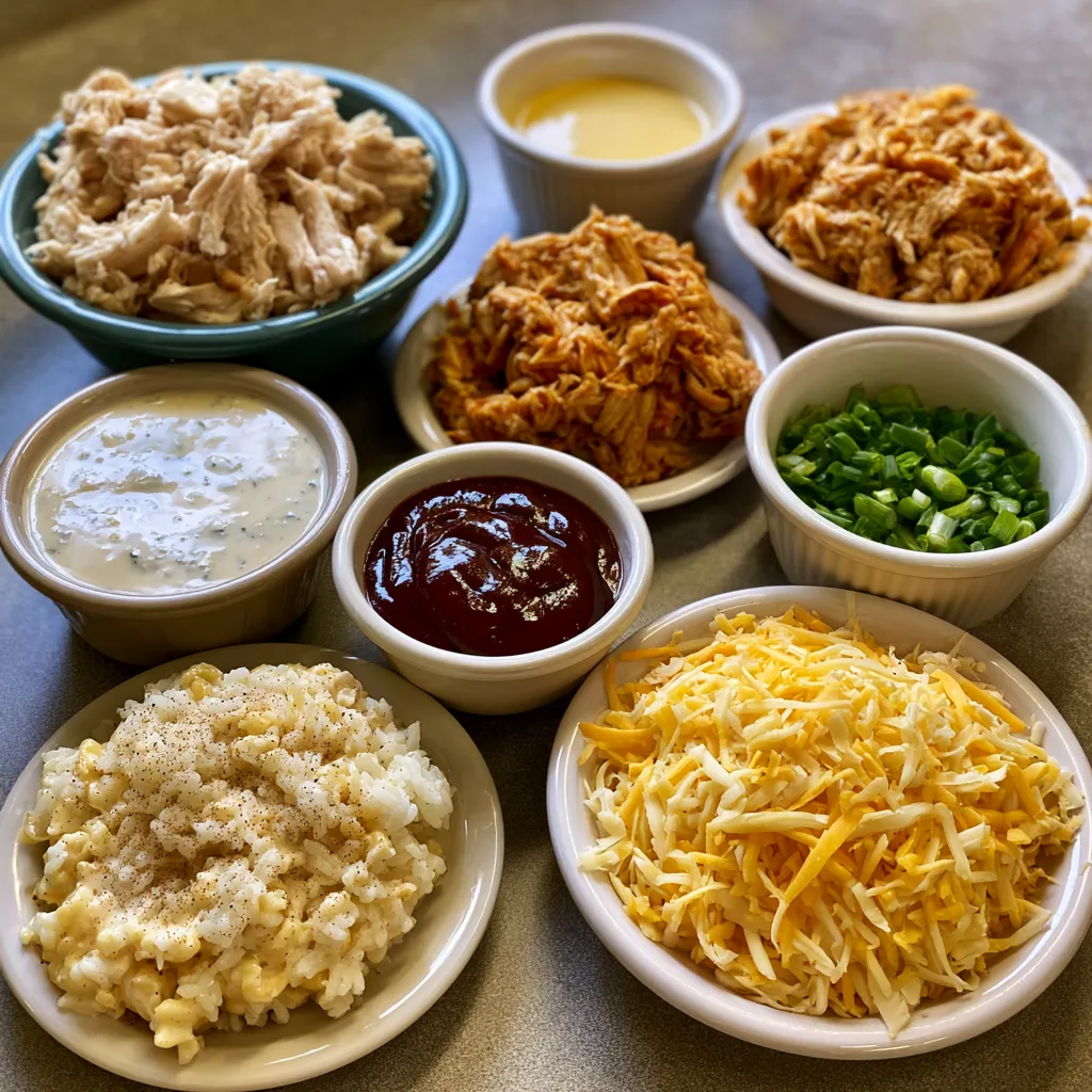 bbq ranch chicken casserole