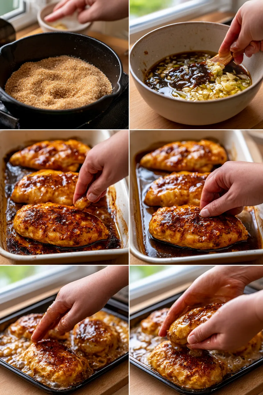 brown sugar garlic chicken breasts