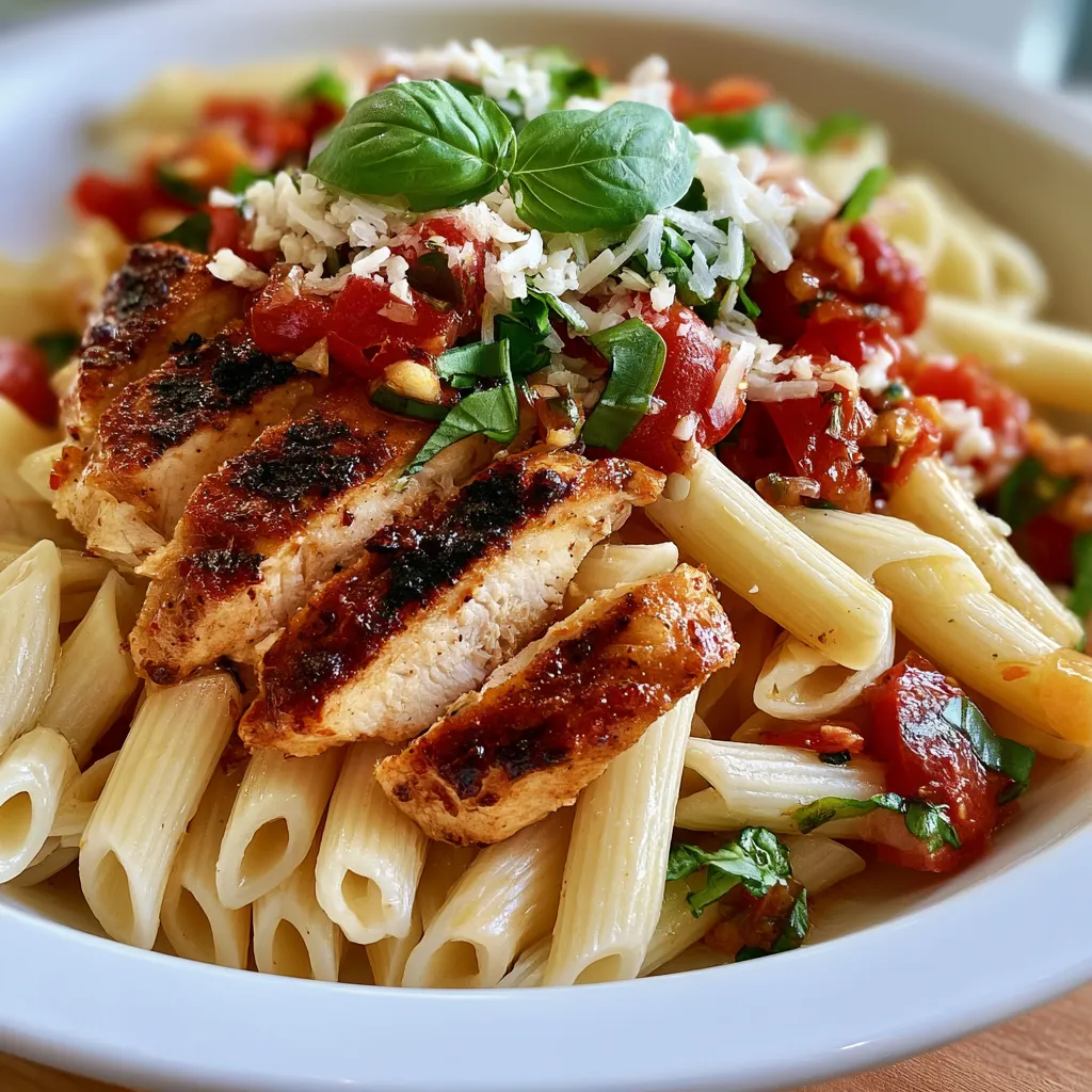 bruschetta chicken pasta