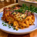 buffalo chicken cheese bake