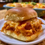 buffalo chicken sliders