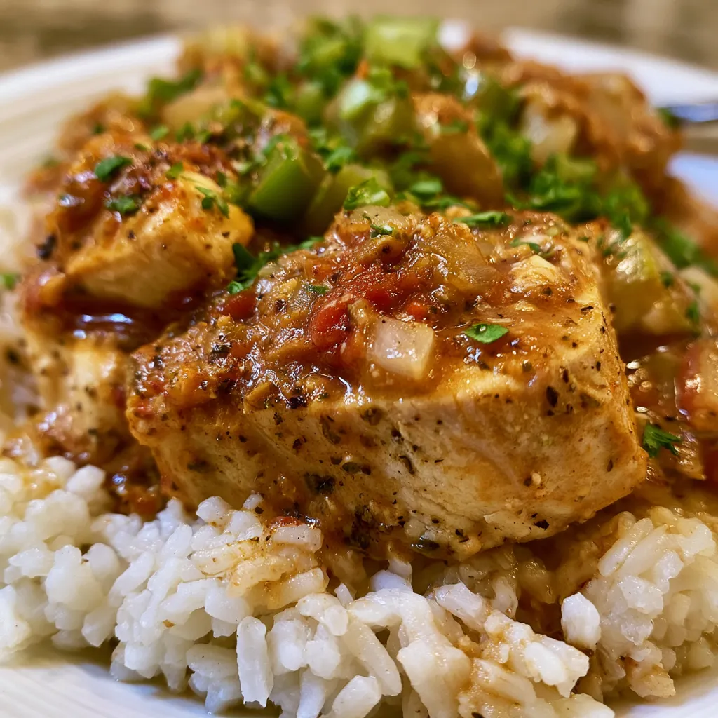 chicken étouffée
