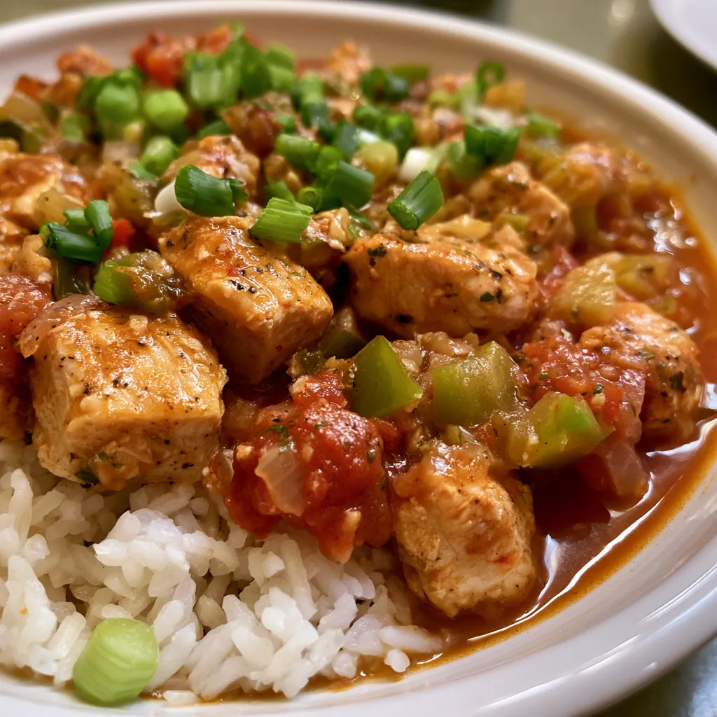 chicken étouffée