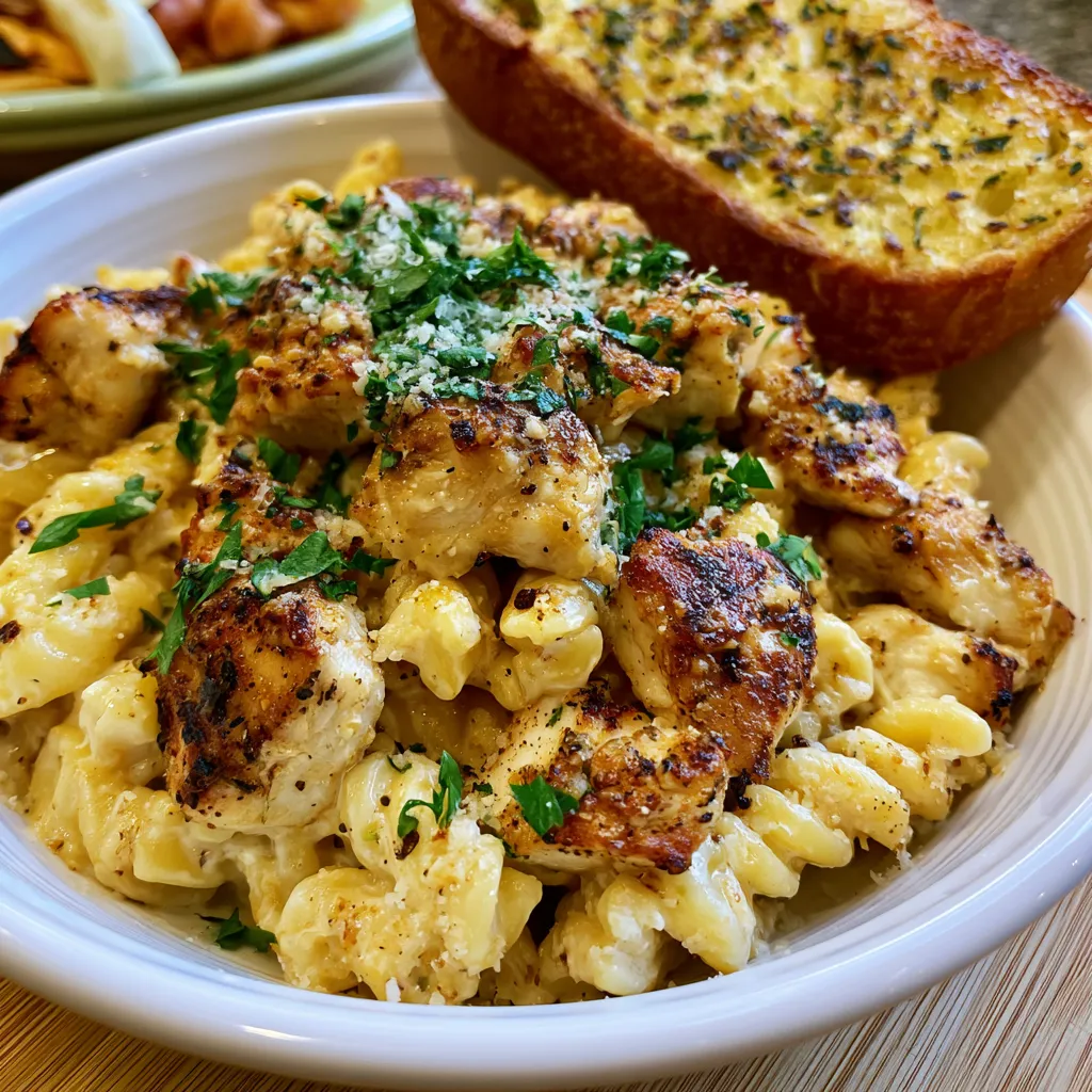 chicken garlic parmesan pasta