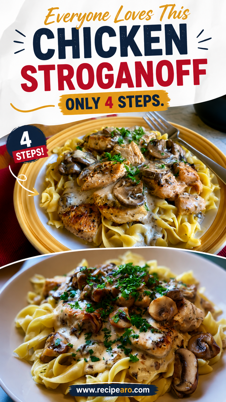 chicken stroganoff