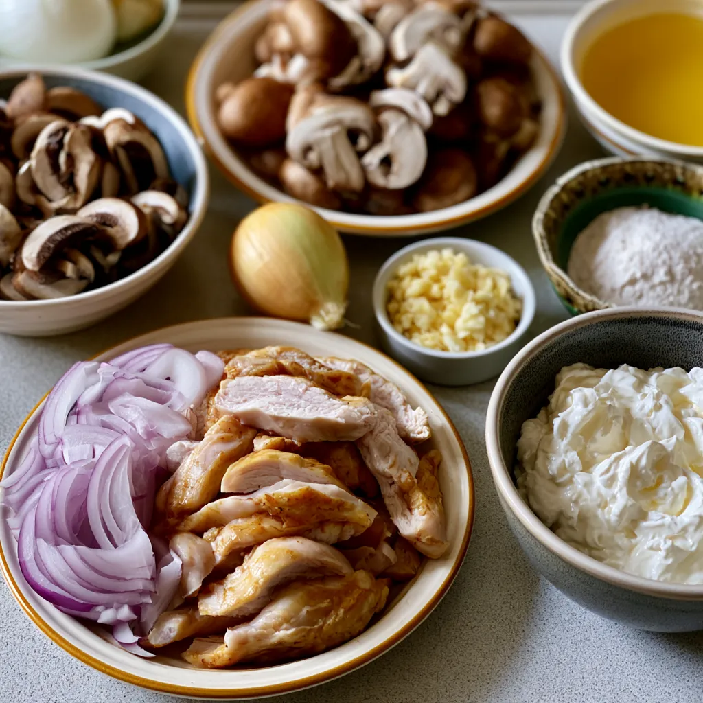 chicken stroganoff