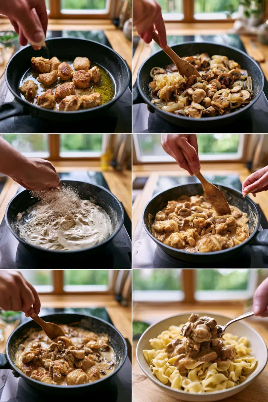 chicken stroganoff