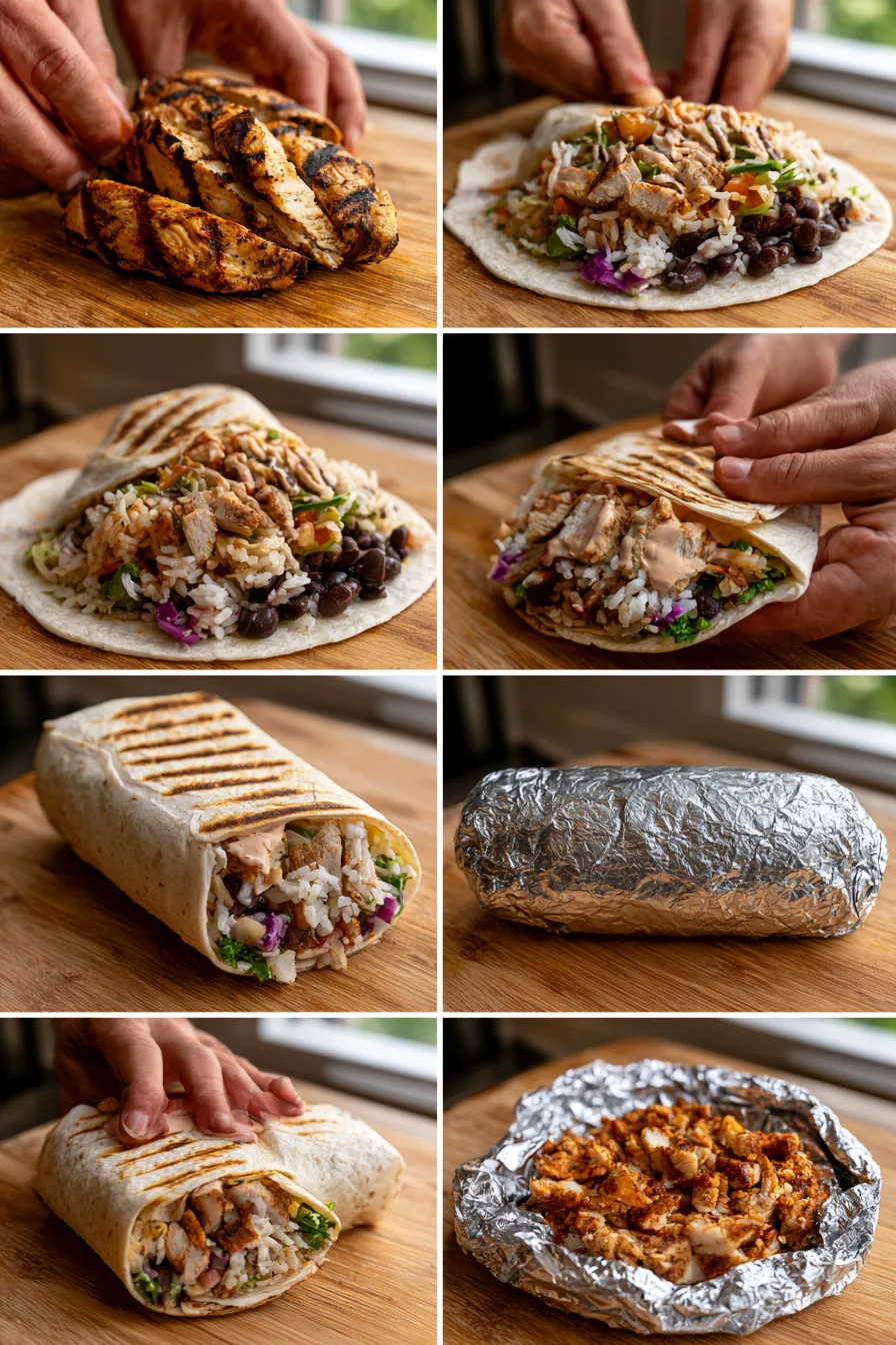 chipotle ranch grilled chicken burrito