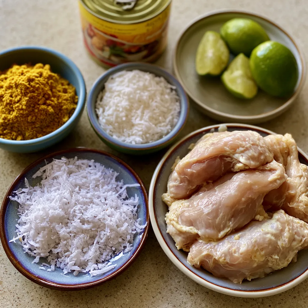 coconut chicken