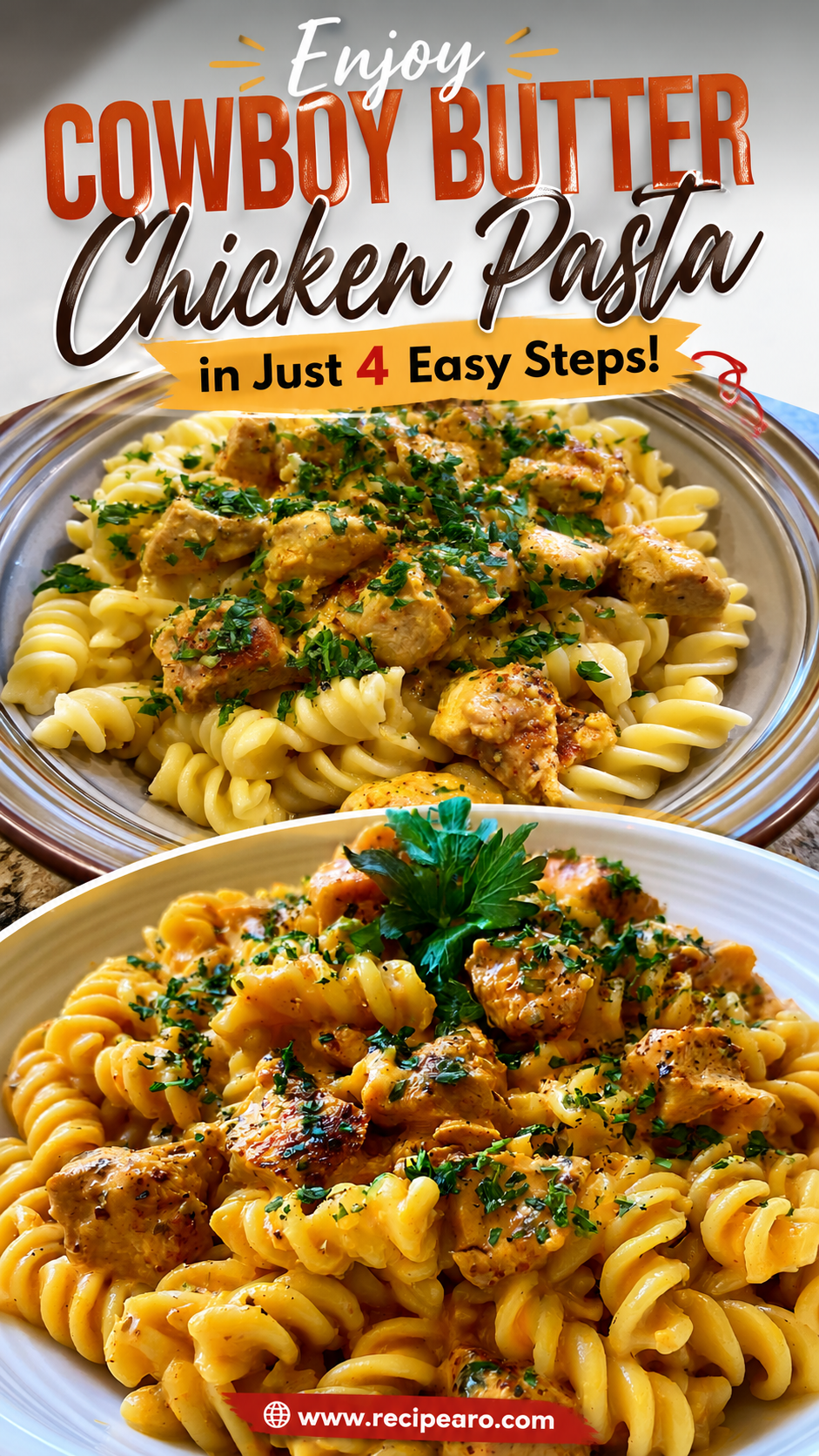 cowboy butter chicken pasta