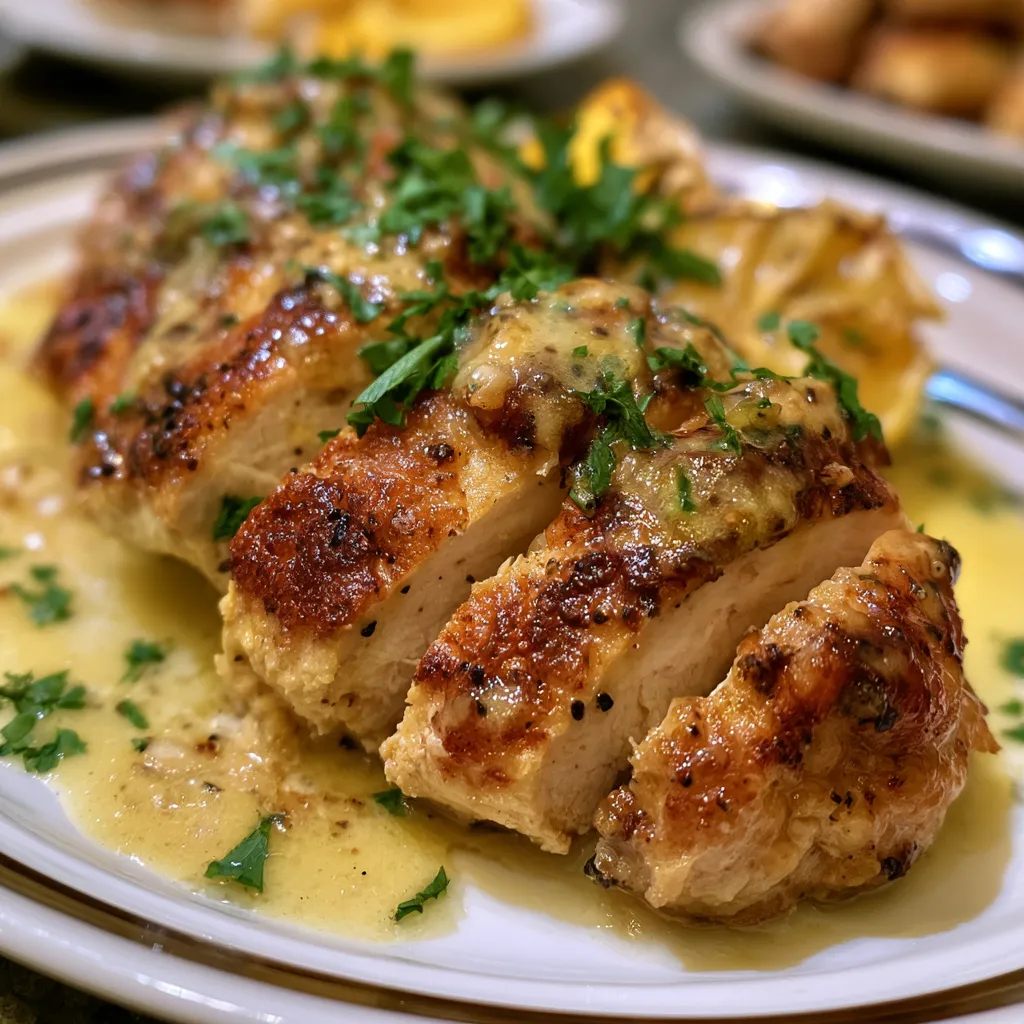 creamy lemon butter chicken