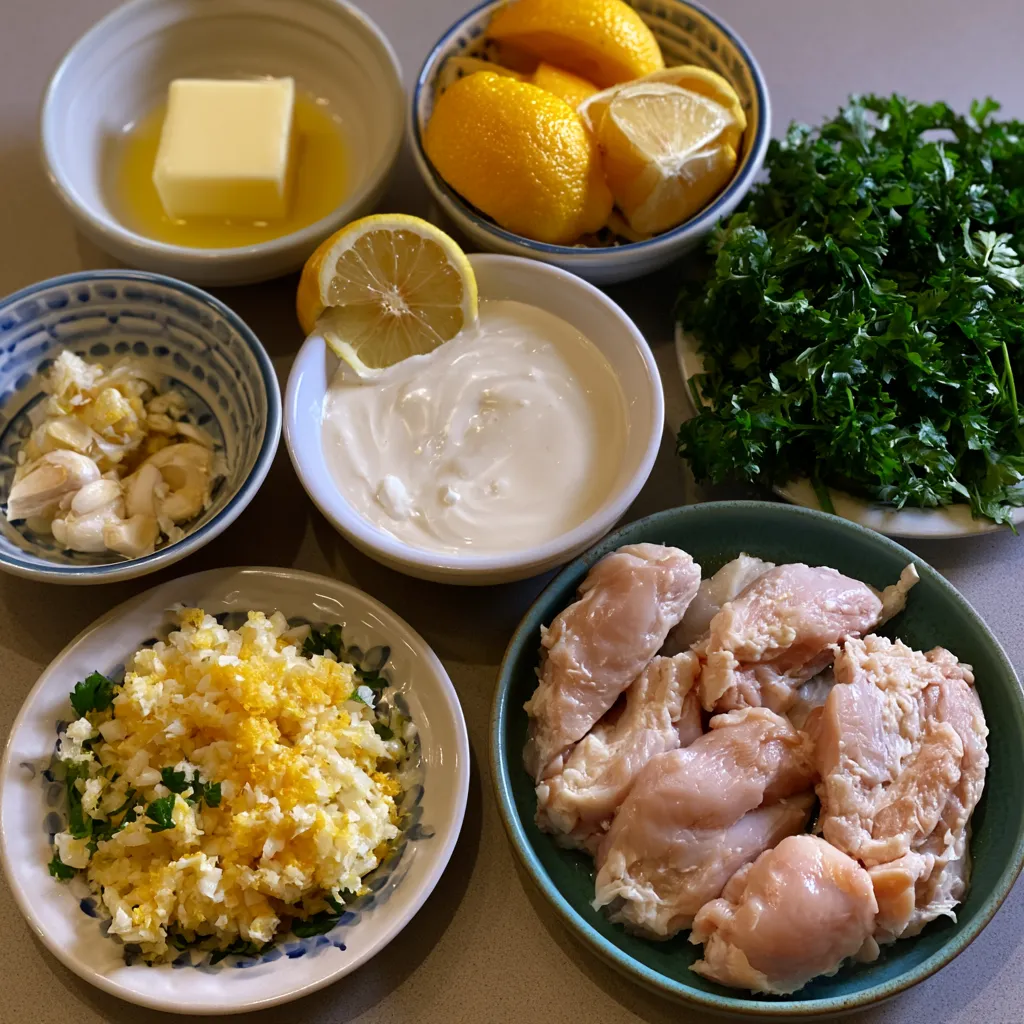 creamy lemon butter chicken