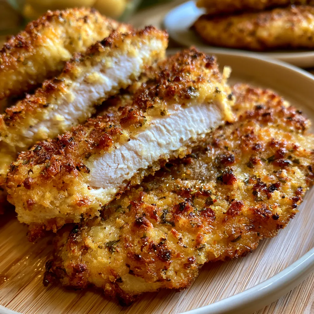 crispy air fryer chicken cutlets