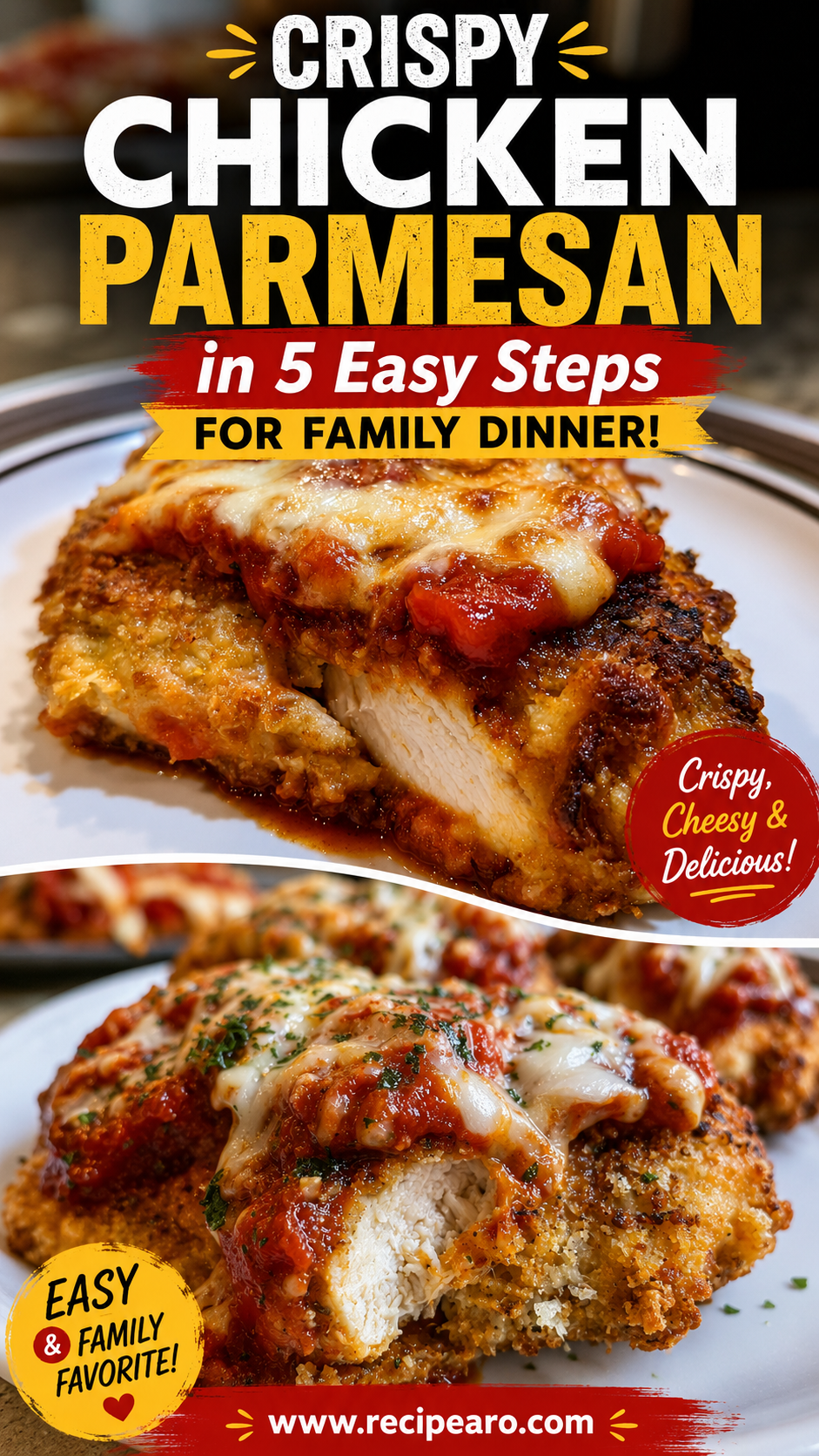 crispy chicken parmesan