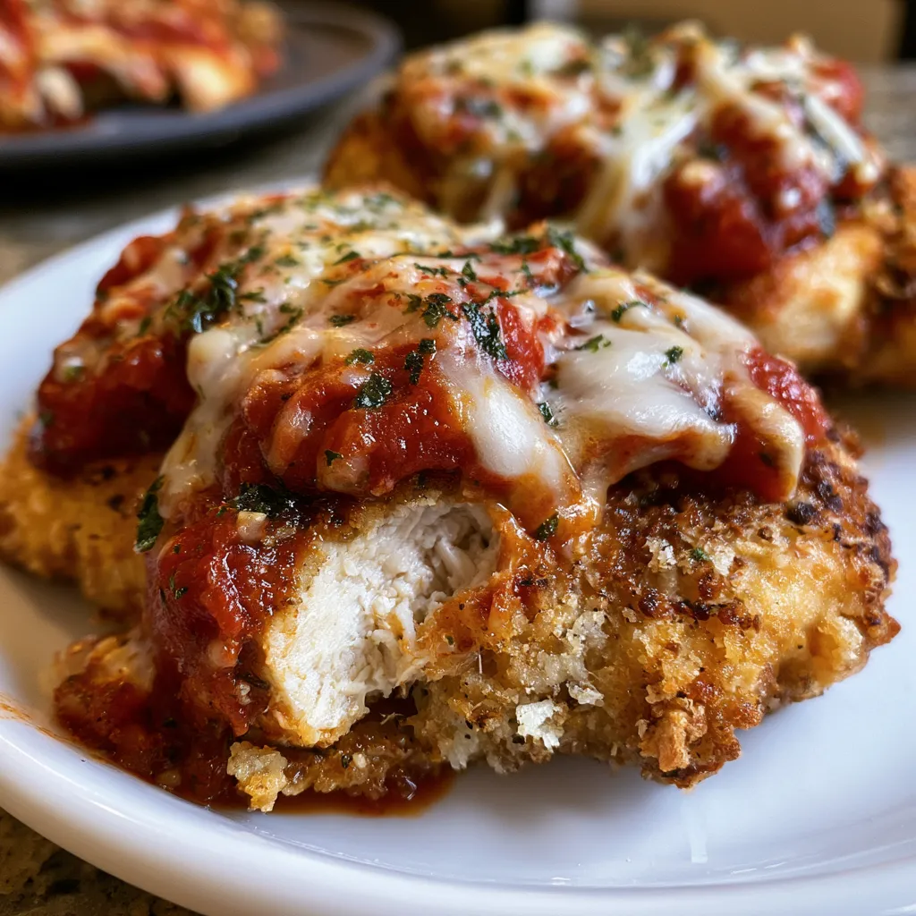 crispy chicken parmesan