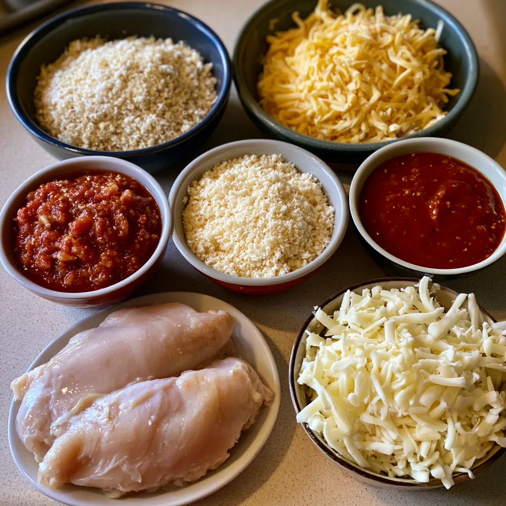 crispy chicken parmesan