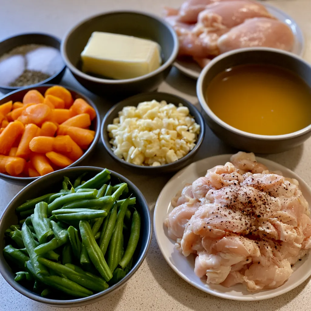 crockpot garlic butter chicken