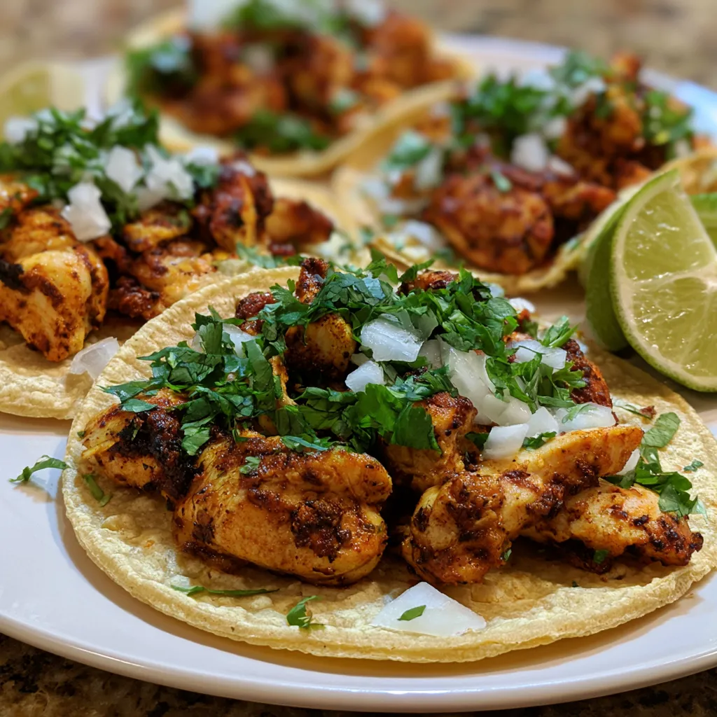 easy chicken street tacos