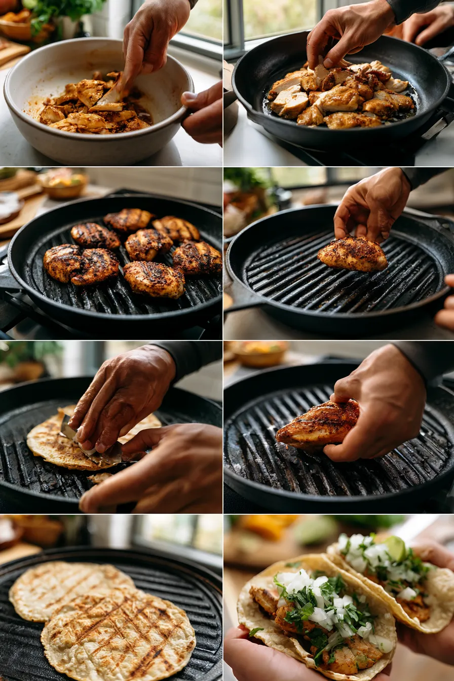 easy chicken street tacos