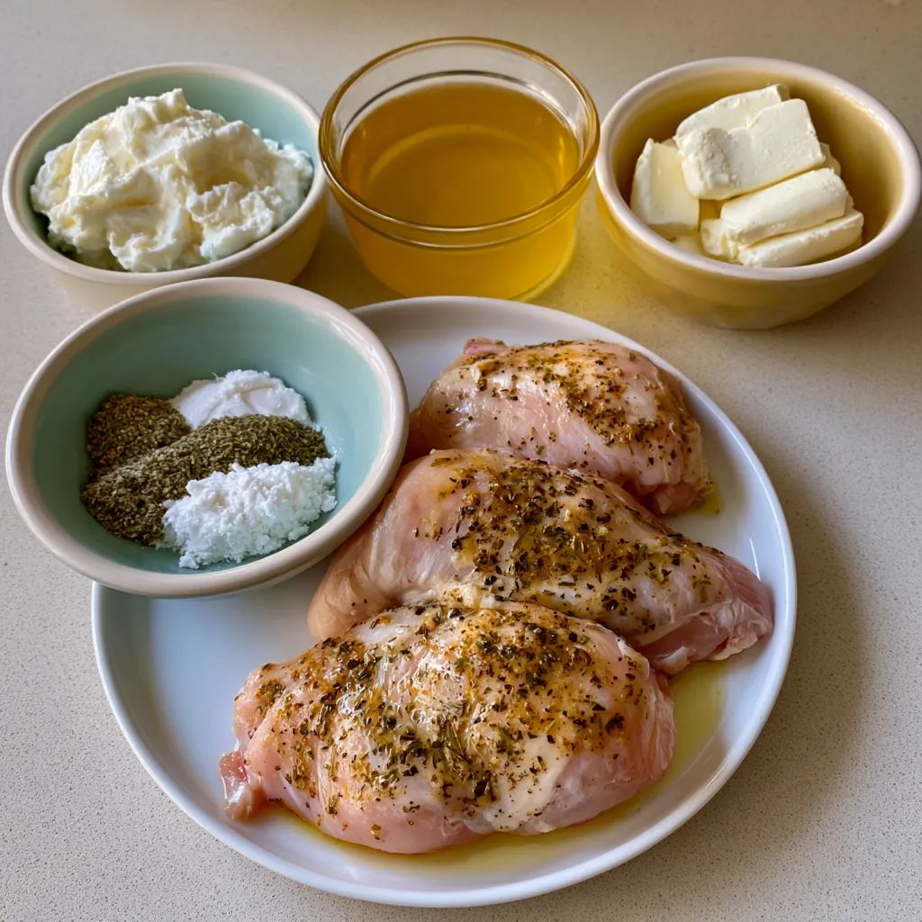 easy creamy ranch chicken
