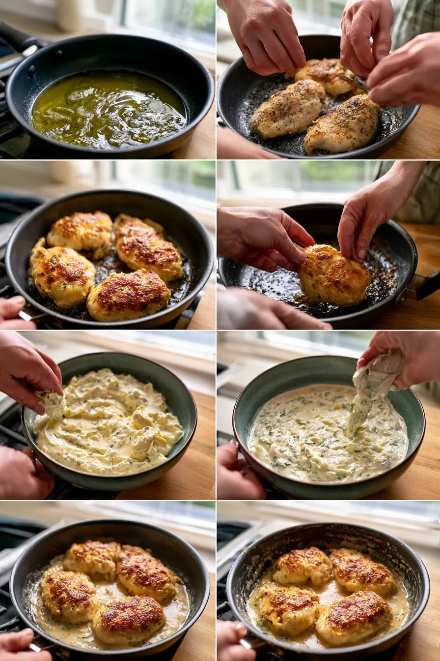 easy creamy ranch chicken