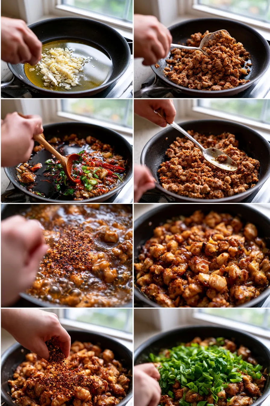 firecracker ground chicken